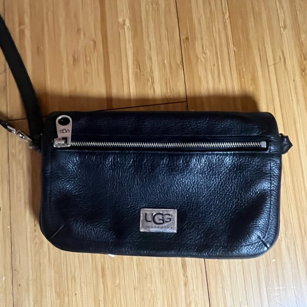 UGG genuine leather wristlet